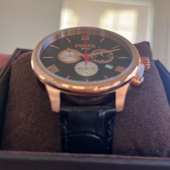 Ferre Milano Men's Classic - FM1G144L0031 Watch mad in Switzerland new in box - Picture 4 of 14